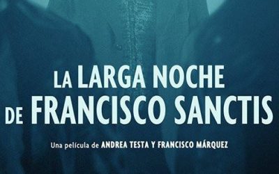 El montaje de «La larga noche de Francisco Sanctis»