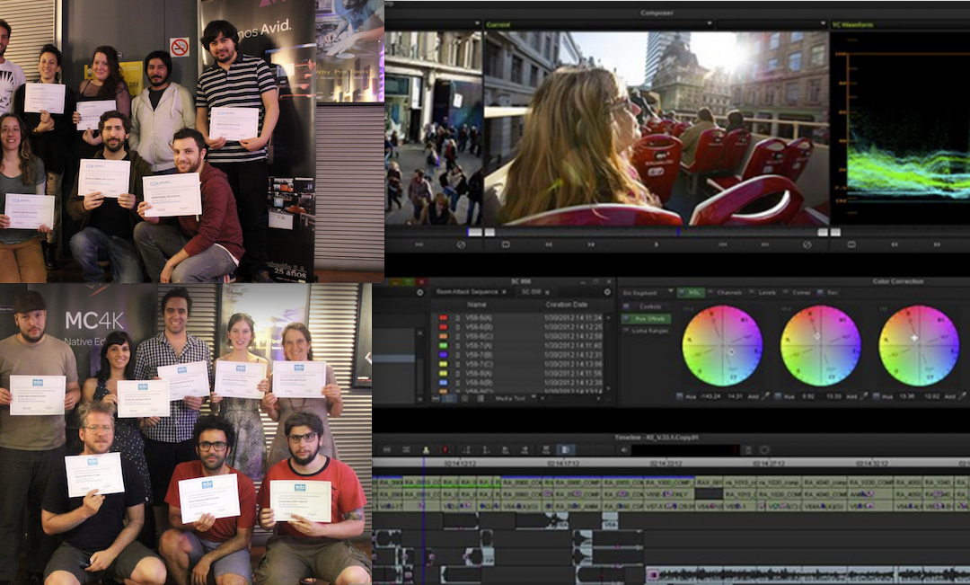 Se realizó un nuevo curso de Avid Media Composer en SVC